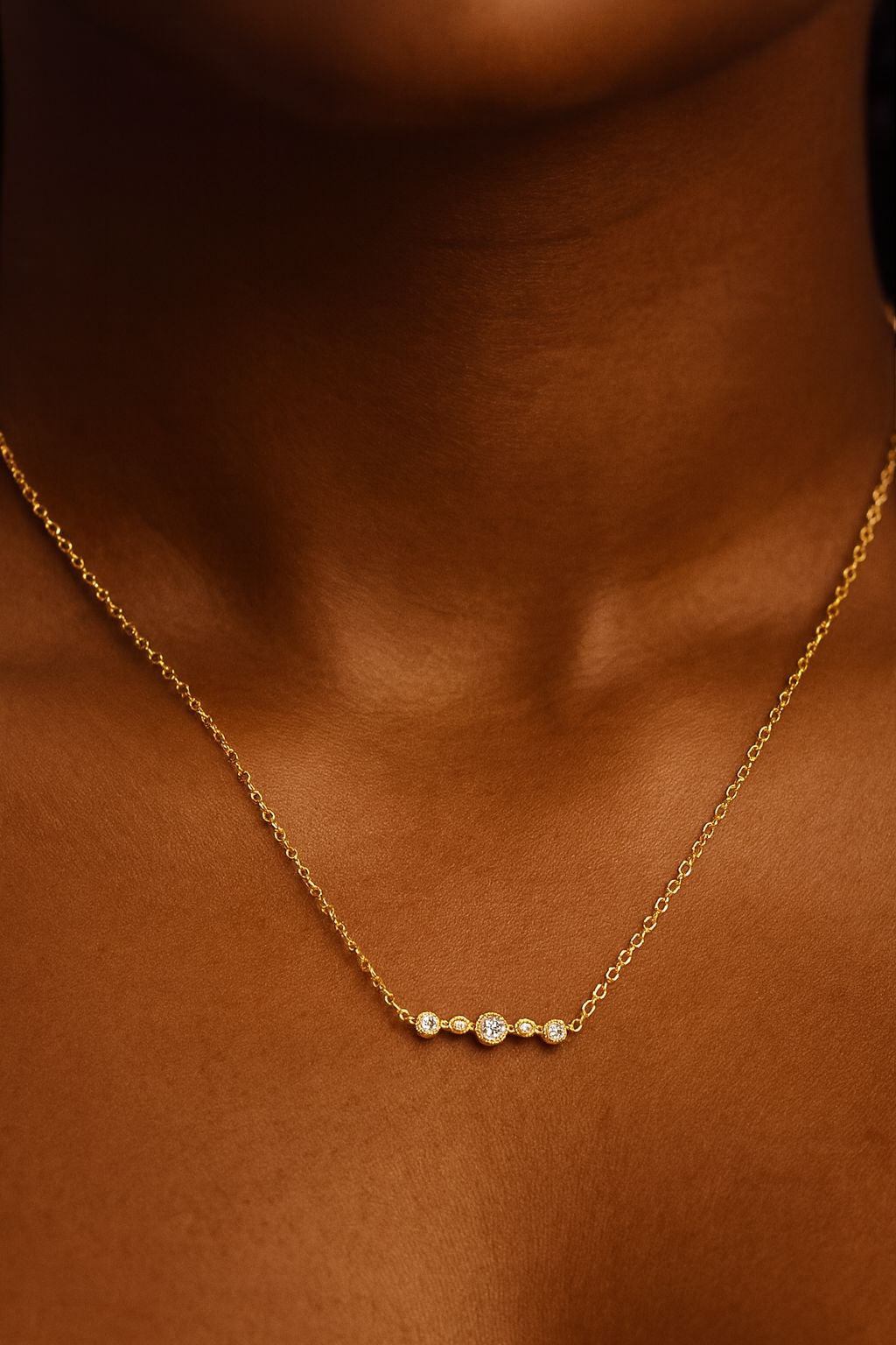 Collier éclat diamant