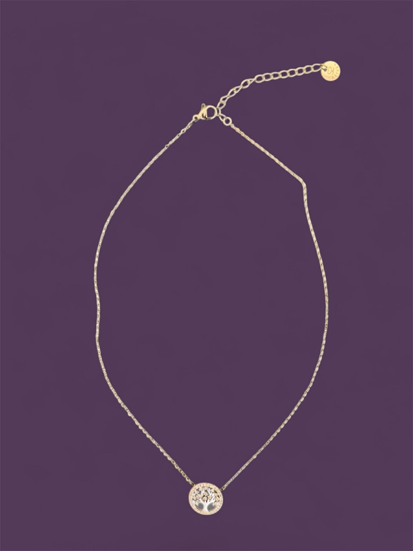 Collier Arbre de Vie Diamanté