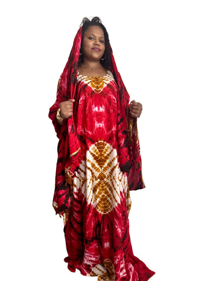 Boubou avec chale