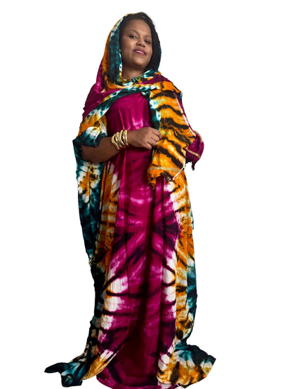 Boubou avec chale