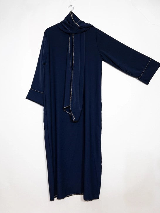 Abaya JULIA voile intégré