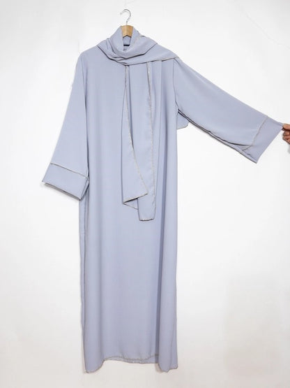 Abaya JULIA voile intégré