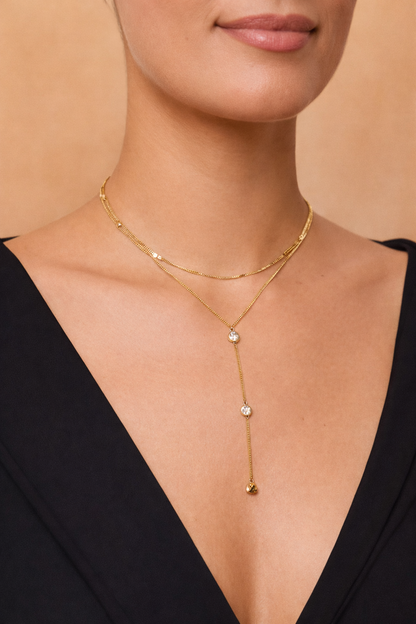 Collier Y Double en Acier
