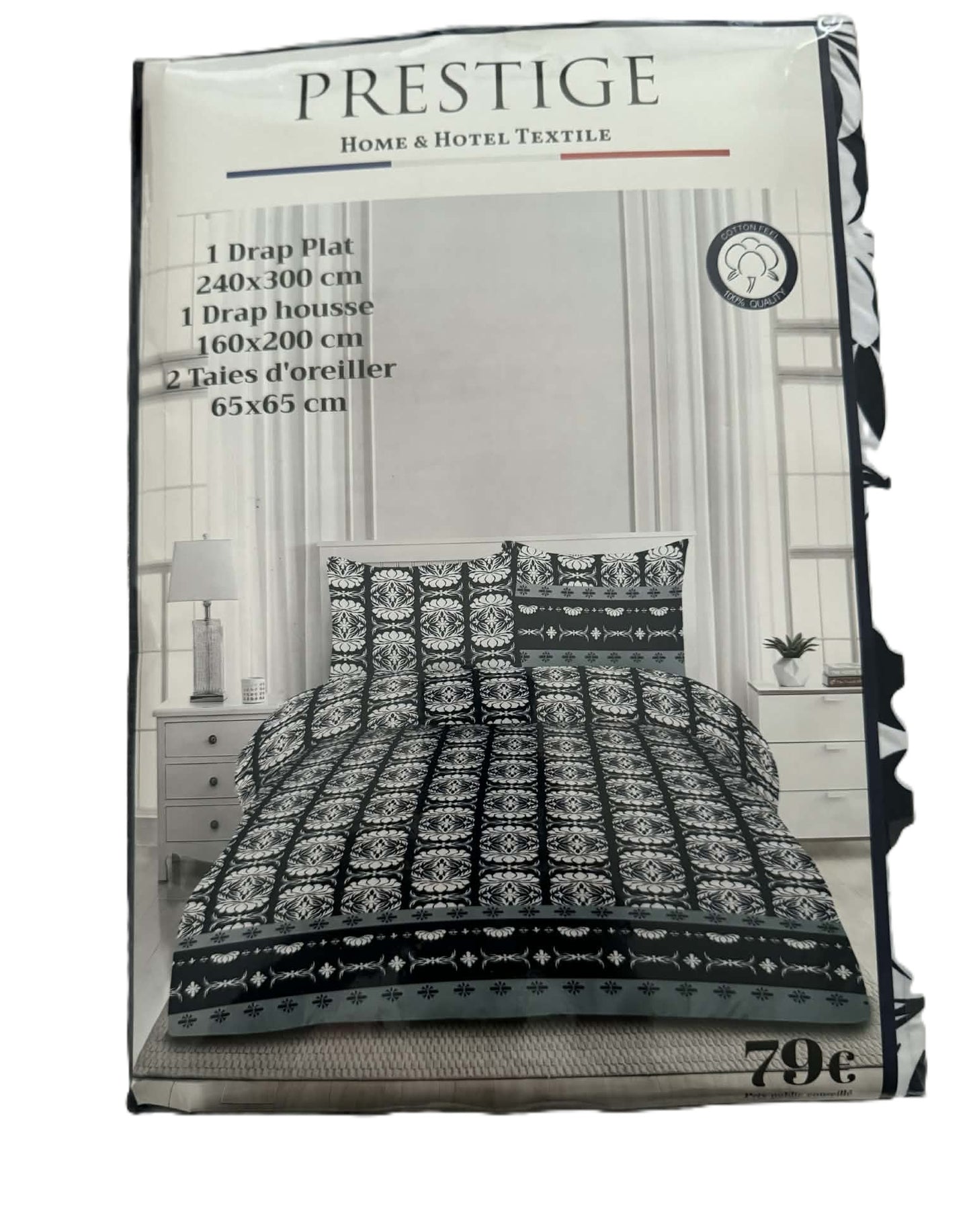 Parure de draps 4 pièces