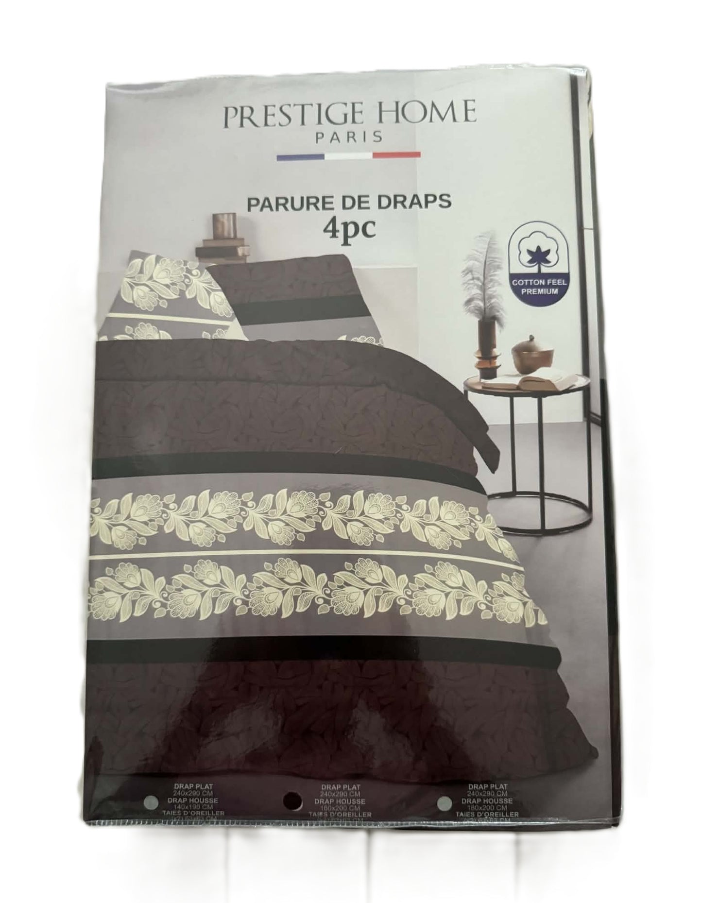 Parure de draps 4 pièces