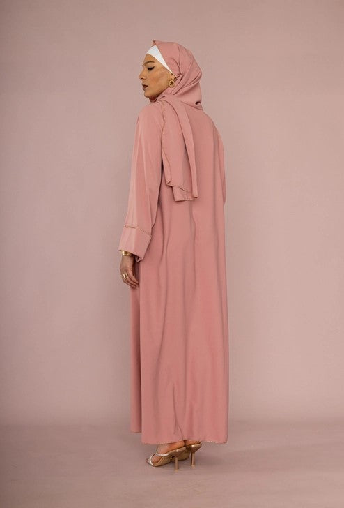 Abaya JULIA voile intégré
