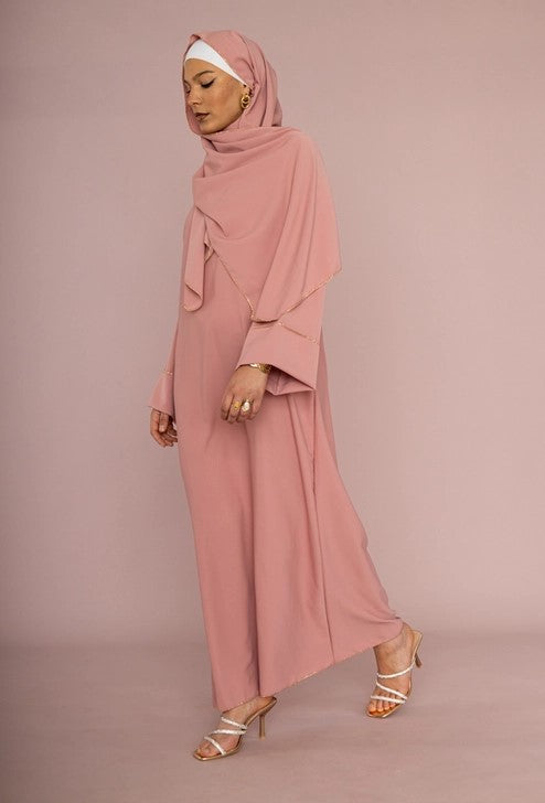 Abaya JULIA voile intégré