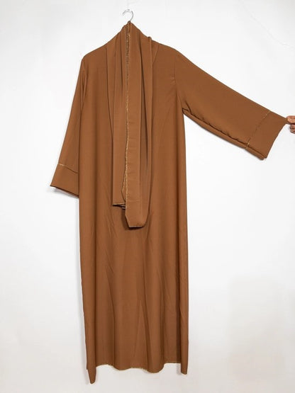 Abaya JULIA voile intégré