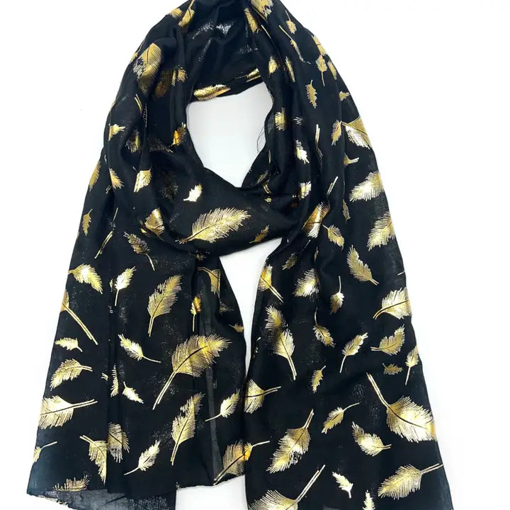 Foulard,écharpes avec dorure