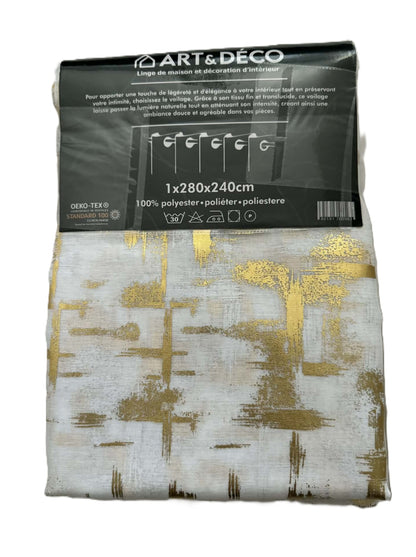 Rideau voilage 1x280x240 cm